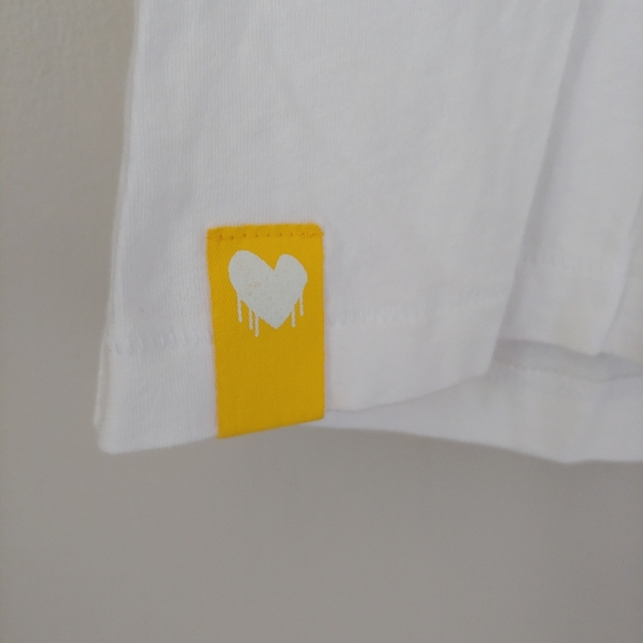 Kerri Rosenthal Suke Imperfect Heart T-Shirt Size X-Small - Picture 11 of 13